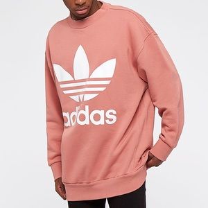 Adidas Pink Crewneck Sweater